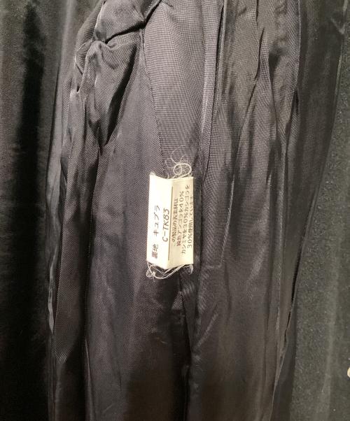 Burberry's（バーバリーズ）Burberry's (バーバリーズ) ウールコート ブラック サイズ:9ARの古着・服飾アイテム