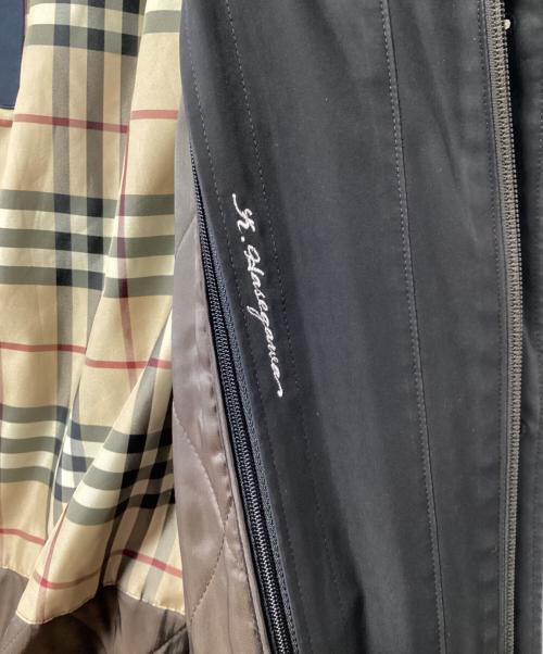 BURBERRY（バーバリー）BURBERRY (バーバリー) ライナー付コート ブラック サイズ:LLの古着・服飾アイテム