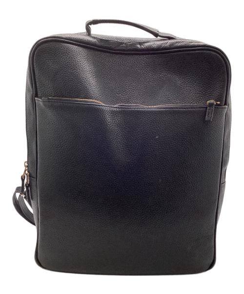 Hush Tug（ハッシュタグ）Hush Tug (ハッシュタグ) ビジネスリュック ブラックの古着・服飾アイテム