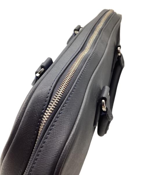 J.PRESS（ジェイプレス）J.PRESS (ジェイプレス) 2WAYブリーフケース ネイビーの古着・服飾アイテム