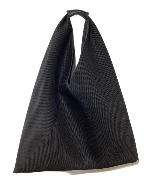 MM6 Maison Margiela（エムエムシックスメゾンマルジェラ）MM6 Maison Margiela (エムエムシックスメゾンマルジェラ) トライアングルトートバッグ ブラックの古着・服飾アイテム