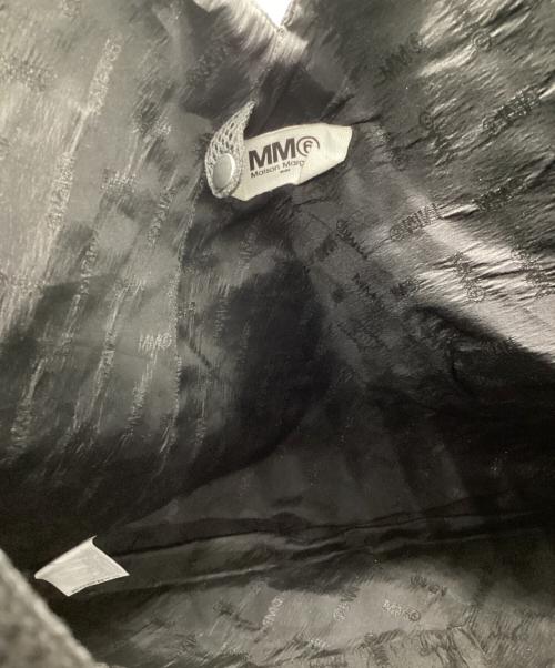 MM6 Maison Margiela（エムエムシックスメゾンマルジェラ）MM6 Maison Margiela (エムエムシックスメゾンマルジェラ) トライアングルトートバッグ ブラックの古着・服飾アイテム