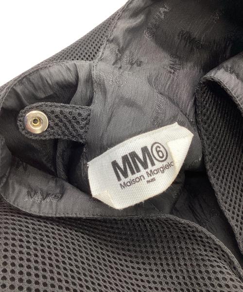 MM6 Maison Margiela（エムエムシックスメゾンマルジェラ）MM6 Maison Margiela (エムエムシックスメゾンマルジェラ) トライアングルトートバッグ ブラックの古着・服飾アイテム
