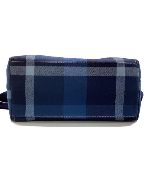 BLUE LABEL CRESTBRIDGE（ブルーレーベルクレストブリッジ）BLUE LABEL CRESTBRIDGE (ブルーレーベルクレストブリッジ) ショルダーバッグ ブルーの古着・服飾アイテム