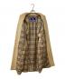 中古・古着 BURBERRY LONDON (バーバリーロンドン) ステンカラーコート ベージュ サイズ:38：15000円