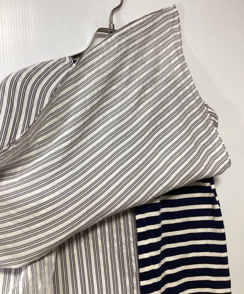 J.W.ANDERSON（ジェイダブリューアンダーソン）J.W.ANDERSON (ジェイダブリューアンダーソン) ノースリーブワンピース ホワイト×ブルー サイズ:EU36の古着・服飾アイテム