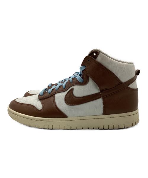NIKE（ナイキ）NIKE (ナイキ) DUNK HI RETRO PREMIUM ブラウン サイズ:27の古着・服飾アイテム