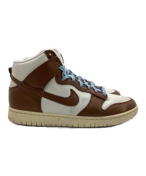 NIKE（ナイキ）NIKE (ナイキ) DUNK HI RETRO PREMIUM ブラウン サイズ:27の古着・服飾アイテム