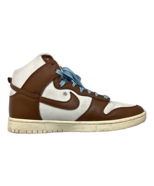 NIKE（ナイキ）NIKE (ナイキ) DUNK HI RETRO PREMIUM ブラウン サイズ:27の古着・服飾アイテム