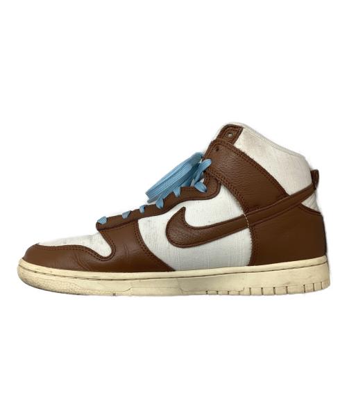 NIKE（ナイキ）NIKE (ナイキ) DUNK HI RETRO PREMIUM ブラウン サイズ:27の古着・服飾アイテム