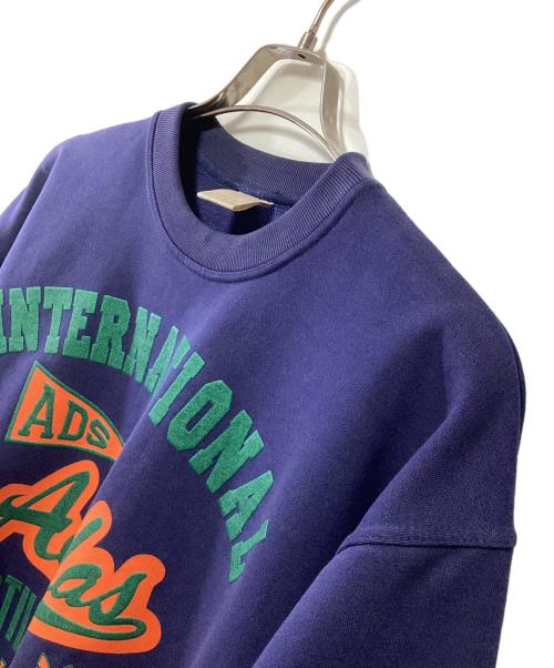 adidas（アディダス）adidas (アディダス) スウェット ブルー サイズ:M-Lの古着・服飾アイテム