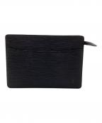 LOUIS VUITTONルイ ヴィトン）の古着「ポシェット・オム」｜ブラック