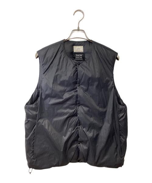 EVCON×TAION（エビコン×タイオン）EVCON×TAION (エビコン×タイオン) ダウンベスト グレー サイズ:1の古着・服飾アイテム