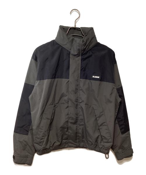 X-LARGE（エクストララージ）X-LARGE (エクストララージ) ナイロンジャケット グレー サイズ:Sの古着・服飾アイテム