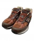 NEW BALANCEニューバランス）の古着「ローカットスニーカー」｜ブラウン