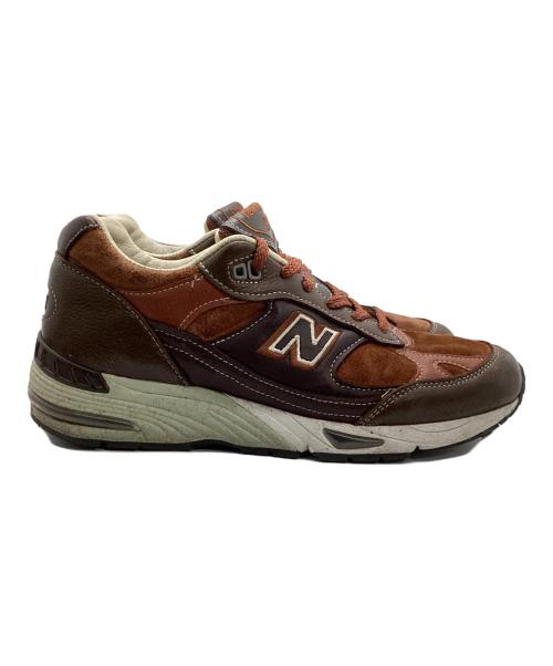 NEW BALANCE（ニューバランス）NEW BALANCE (ニューバランス) ローカットスニーカー ブラウン サイズ:UK7 1/2の古着・服飾アイテム