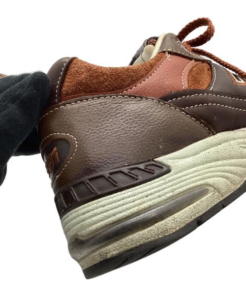 NEW BALANCE（ニューバランス）NEW BALANCE (ニューバランス) ローカットスニーカー ブラウン サイズ:UK7 1/2の古着・服飾アイテム