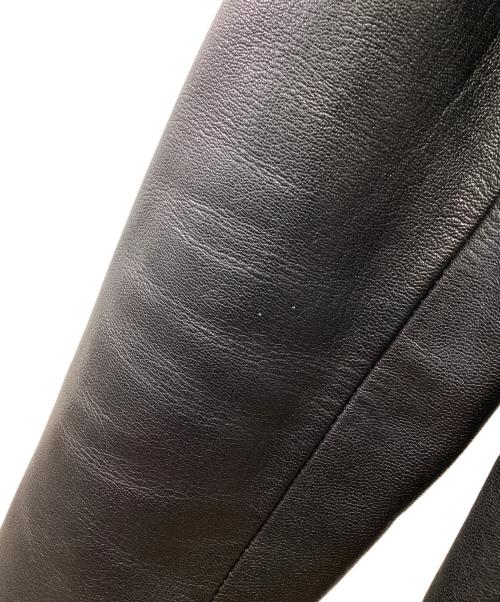 AVIREX（アヴィレックス）AVIREX (アヴィレックス) シングルライダースジャケット ブラック サイズ:Mの古着・服飾アイテム