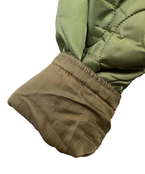 ALPHA INDUSTRIES（アルファインダストリーズ）ALPHA INDUSTRIES (アルファインダストリーズ) キルティングジャケット グリーン サイズ:LARGEの古着・服飾アイテム