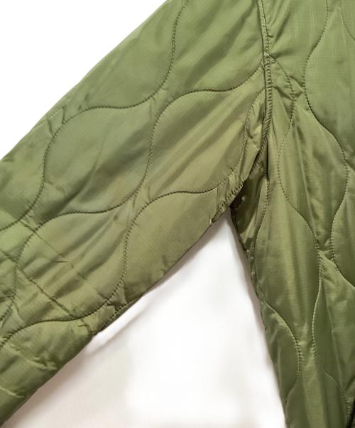 ALPHA INDUSTRIES（アルファインダストリーズ）ALPHA INDUSTRIES (アルファインダストリーズ) キルティングジャケット グリーン サイズ:LARGEの古着・服飾アイテム