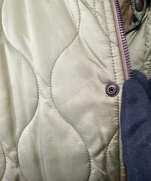 ALPHA INDUSTRIES（アルファインダストリーズ）ALPHA INDUSTRIES (アルファインダストリーズ) キルティングジャケット グリーン サイズ:LARGEの古着・服飾アイテム