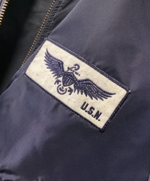 AVIREX（アヴィレックス）AVIREX (アヴィレックス) MA-1ジャケット ネイビー サイズ:Mの古着・服飾アイテム