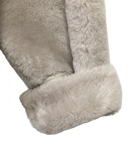 DAMA collection（ダーマコレクション）DAMA collection (ダーマコレクション) ムートンジャケット ベージュ サイズ:9ARの古着・服飾アイテム