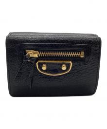 BALENCIAGA（バレンシアガ）の古着「3つ折り財布」｜ブラック