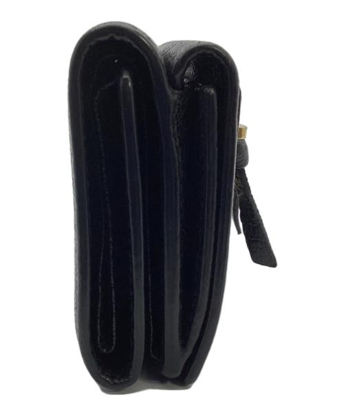 BALENCIAGA（バレンシアガ）BALENCIAGA (バレンシアガ) 3つ折り財布 ブラックの古着・服飾アイテム