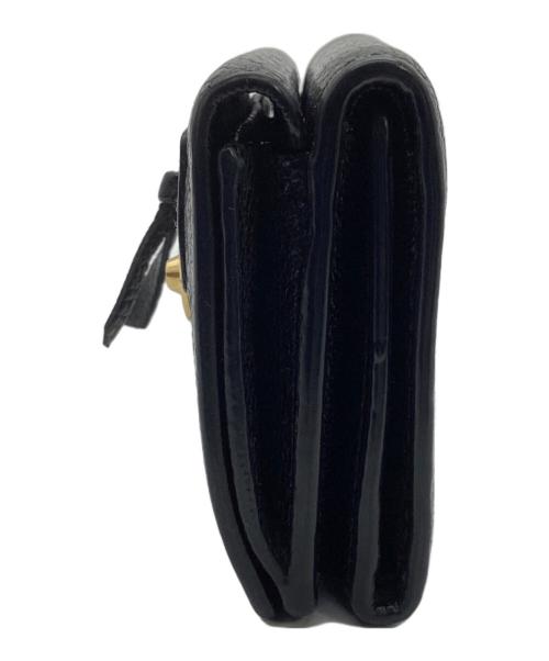 BALENCIAGA（バレンシアガ）BALENCIAGA (バレンシアガ) 3つ折り財布 ブラックの古着・服飾アイテム