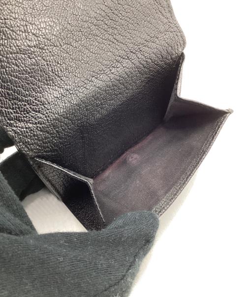 BALENCIAGA（バレンシアガ）BALENCIAGA (バレンシアガ) 3つ折り財布 ブラックの古着・服飾アイテム