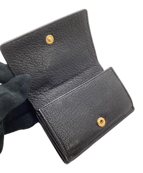 BALENCIAGA（バレンシアガ）BALENCIAGA (バレンシアガ) 3つ折り財布 ブラックの古着・服飾アイテム