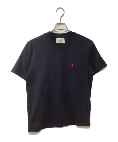 AMI PARIS（アミ パリス）AMI PARIS (アミ パリス) ハートロゴTシャツ ブラック サイズ:Mの古着・服飾アイテム