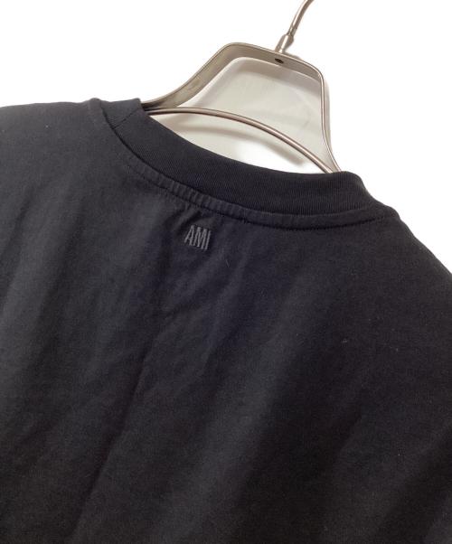 AMI PARIS（アミ パリス）AMI PARIS (アミ パリス) ハートロゴTシャツ ブラック サイズ:Mの古着・服飾アイテム