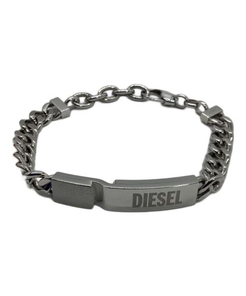 DIESEL（ディーゼル）DIESEL (ディーゼル) ブレスレット シルバーカラーの古着・服飾アイテム