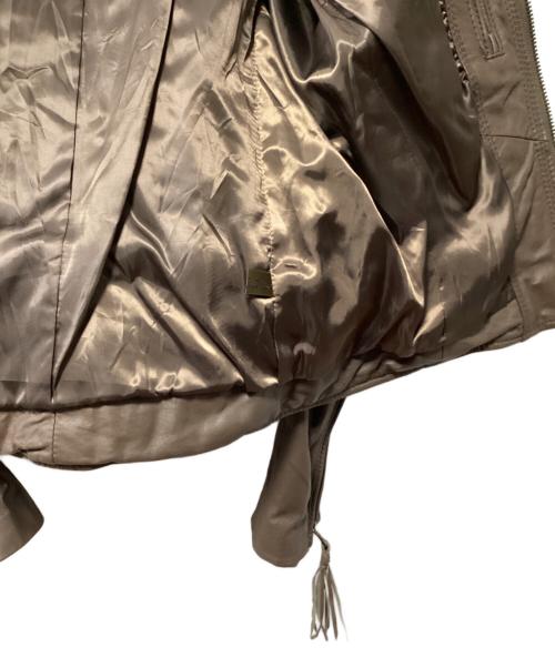 goa（ゴア）goa (ゴア) レザージャケット ブラウン サイズ:1の古着・服飾アイテム