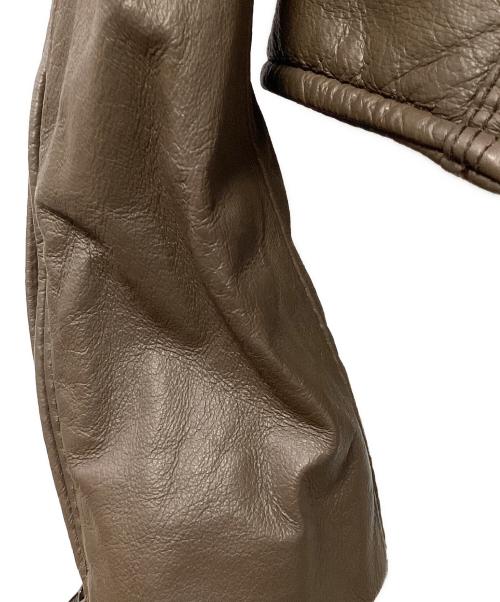 goa（ゴア）goa (ゴア) レザージャケット ブラウン サイズ:1の古着・服飾アイテム