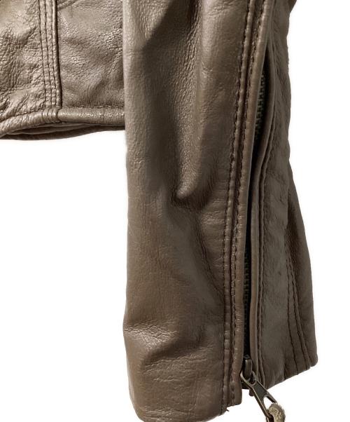 goa（ゴア）goa (ゴア) レザージャケット ブラウン サイズ:1の古着・服飾アイテム