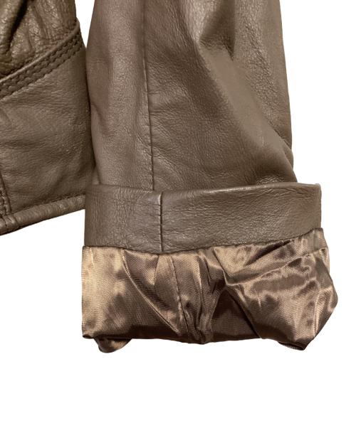 goa（ゴア）goa (ゴア) レザージャケット ブラウン サイズ:1の古着・服飾アイテム