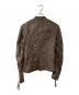 goa (ゴア) レザージャケット ブラウン サイズ:1：6000円