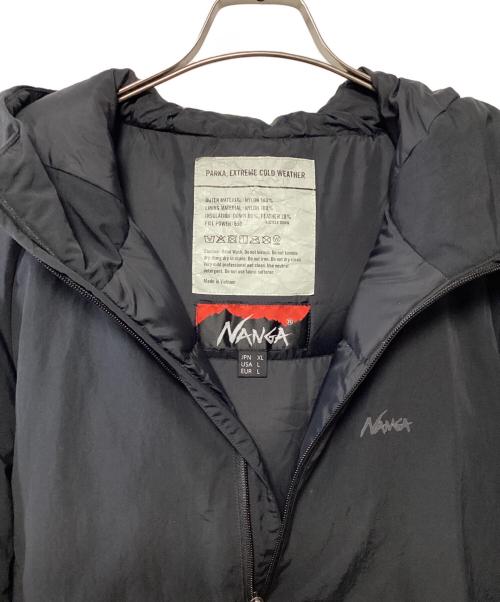 NANGA（ナンガ）NANGA (ナンガ) FREAK'S STORE (フリークスストア) ダウンジャケット ブラック サイズ:XLの古着・服飾アイテム