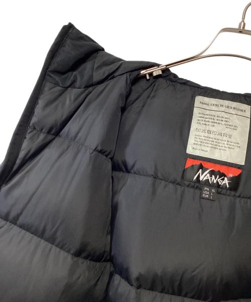 NANGA（ナンガ）NANGA (ナンガ) FREAK'S STORE (フリークスストア) ダウンジャケット ブラック サイズ:XLの古着・服飾アイテム
