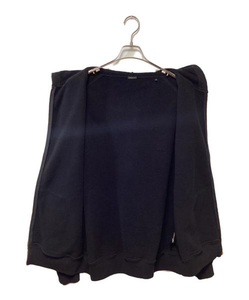 COMOLI（コモリ）COMOLI (コモリ) コットン裏毛 ジップパーカ ブラック サイズ:4の古着・服飾アイテム