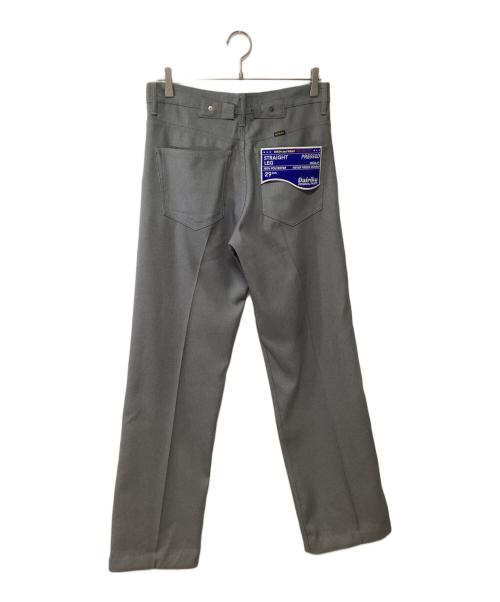 DAIRIKU（ダイリク）DAIRIKU (ダイリク) Straight FLASHER Pressed PANTS グレー サイズ:29の古着・服飾アイテム