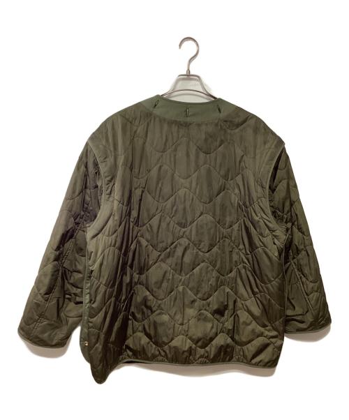 MAISON SPECIAL（メゾンスペシャル）MAISON SPECIAL (メゾンスペシャル) キルティングコート カーキ サイズ:2の古着・服飾アイテム