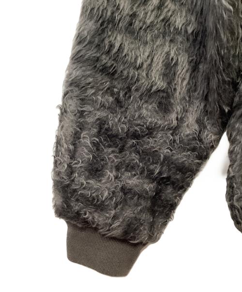 Hysteric Glamour（ヒステリックグラマー）Hysteric Glamour (ヒステリックグラマー) HG SQUARE柄 オーバーサイズパーカー ダークグレー サイズ:FREEの古着・服飾アイテム