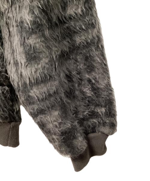 Hysteric Glamour（ヒステリックグラマー）Hysteric Glamour (ヒステリックグラマー) HG SQUARE柄 オーバーサイズパーカー ダークグレー サイズ:FREEの古着・服飾アイテム