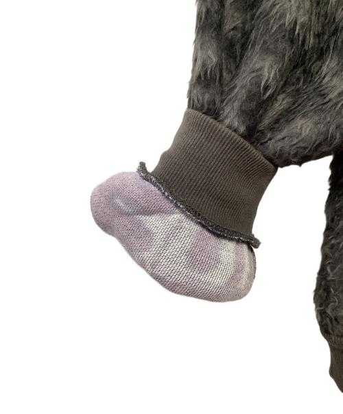 Hysteric Glamour（ヒステリックグラマー）Hysteric Glamour (ヒステリックグラマー) HG SQUARE柄 オーバーサイズパーカー ダークグレー サイズ:FREEの古着・服飾アイテム