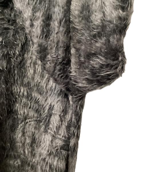 Hysteric Glamour（ヒステリックグラマー）Hysteric Glamour (ヒステリックグラマー) HG SQUARE柄 オーバーサイズパーカー ダークグレー サイズ:FREEの古着・服飾アイテム