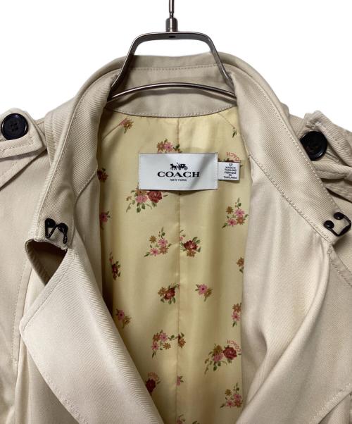 COACH（コーチ）COACH (コーチ) トレンチコート ベージュ サイズ:SPの古着・服飾アイテム